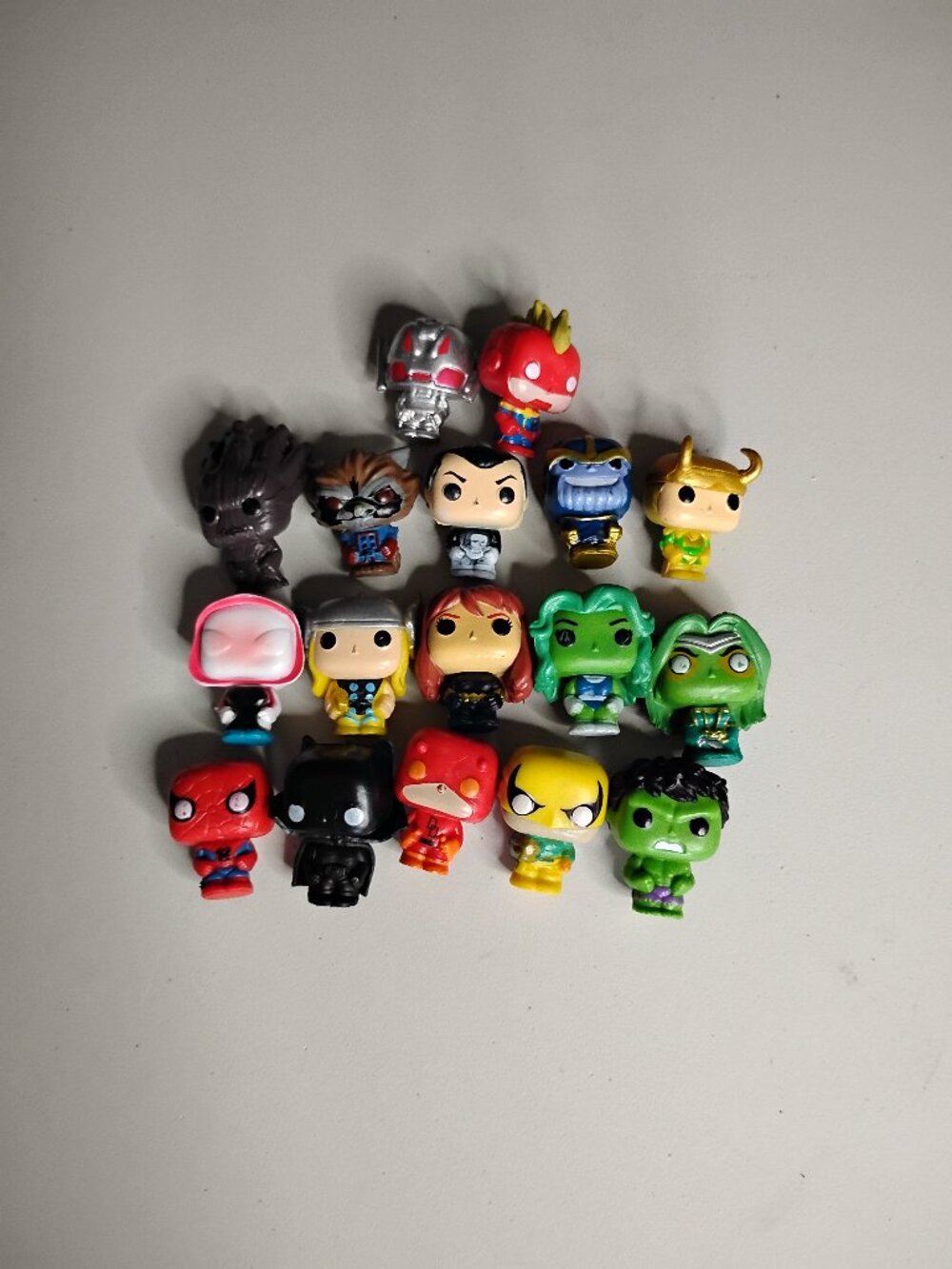 17 Funko Pop Mini Style Marvel / Avengers 3" Figures